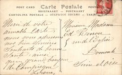 VINTAGE POSTCARD Compiegne the Park