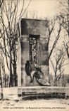 VINTAGE POSTCARD Compiegne Drill of Monument of L Armistice close Rethondes Militaria Eagle