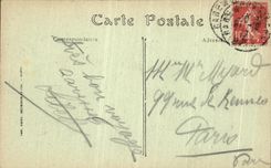 VINTAGE POSTCARD Compiegne the Castle Room has Coucher L Napoleon Emperor 1st