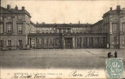 VINTAGE POSTCARD Compiegne the Frontage of the Castle