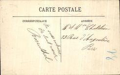 VINTAGE POSTCARD Compiegne the Castle and Terraces