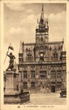 VINTAGE POSTCARD Compiegne L town hall
