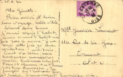 VINTAGE POSTCARD Compiegne L town hall