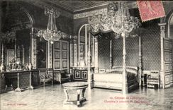 VINTAGE POSTCARD Compiegne Chambre has to lay down L empress