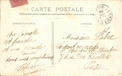 VINTAGE POSTCARD Compiegne Chambre has to lay down L empress