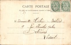 VINTAGE POSTCARD Compiegne the Castle Principal Frontage