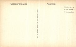 VINTAGE POSTCARD Compiegne Frontage of the Castle on the Park