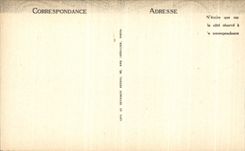 VINTAGE POSTCARD Compiegne the Castle Living room of the Flowers