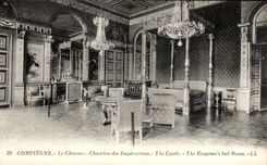 VINTAGE POSTCARD Compiegne the Castle Room of the Empresses