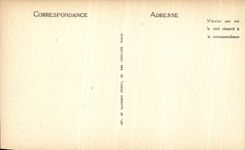 VINTAGE POSTCARD Compiegne the Castle Living room of the Council