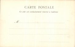 VINTAGE POSTCARD Compiegne the Galarie Castle of the Festivals