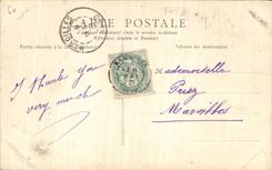 VINTAGE POSTCARD Castle Of Chantilly Gallery of the Home Living room D Orleans