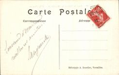 VINTAGE POSTCARD Park of the Castle of Chantilly L D Love