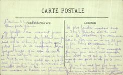 VINTAGE POSTCARD Castle Of Chantilly the Castle seen of the Park