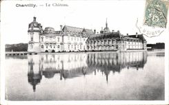 VINTAGE POSTCARD Chantilly the Castle