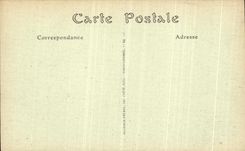 VINTAGE POSTCARD Castle Of Chantilly the Gate Holy Denis and Stables