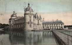 VINTAGE POSTCARD Castle Of Chantilly Dimensions Northern West