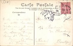 VINTAGE POSTCARD Castle Of Chantilly Dimensions Northern West