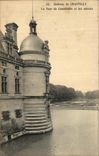 VINTAGE POSTCARD Castle of Chantilly the Tower of the Constable and Mirrors