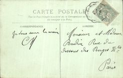 VINTAGE POSTCARD Compiegne the Castle the Village hall