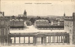 VINTAGE POSTCARD Compiegne View taken of the Castle