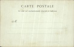 VINTAGE POSTCARD Castle of Compiegne the Village hall