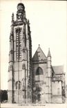 VINTAGE POSTCARD Compiegne L Church St Jacques
