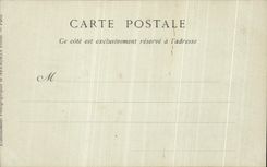 VINTAGE POSTCARD Castle of Chantilly L Staircase D Honor and the Hall