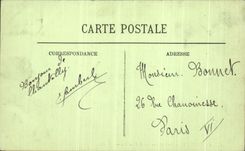 VINTAGE POSTCARD Chantilly the Castle L Island D Love