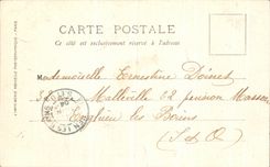 VINTAGE POSTCARD Castle of Chantilly the Northern Frontage Is