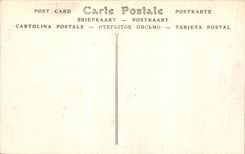 VINTAGE POSTCARD Castle Of Chantilly Seen from of the Floor