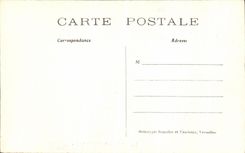 VINTAGE POSTCARD Castle Of Chantilly Hall D Honor