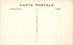 VINTAGE POSTCARD Castle Of Chantilly Seen of the English Garden