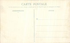 VINTAGE POSTCARD Castle Of Chantilly Main entrance and Vault