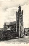 VINTAGE POSTCARD Compiegne L Church Holy Jacques