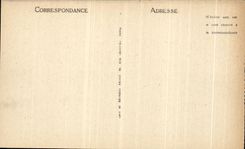 VINTAGE POSTCARD Compiegne the Castle Room has Coucher of Marie Antoinette