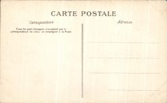 VINTAGE POSTCARD Compiegne Church Jacques Saint