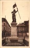 VINTAGE POSTCARD Compiegne the Statue Of co  Jeanne D Arc