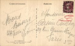 VINTAGE POSTCARD Compiegne the Statue Of co  Jeanne D Arc