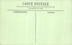 VINTAGE POSTCARD Compiegne Frontage of the Castle on the Park