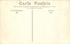 VINTAGE POSTCARD Palais of Compiegne Chambre has Coucher L Imperatrice