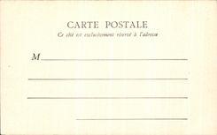VINTAGE POSTCARD Compiegne the palate Right wing