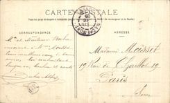 VINTAGE POSTCARD Compiegne Rules of Jeanue D Arc