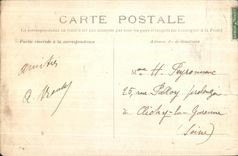 VINTAGE POSTCARD Compiegne Town hall Frontage