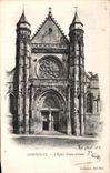 VINTAGE POSTCARD Compiegne L Church Holy Antoine