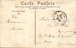 VINTAGE POSTCARD Compiegne L Church Saint Germain