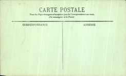 VINTAGE POSTCARD Ruines of Champlieu Carries L Eglise