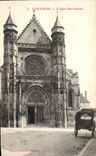 VINTAGE POSTCARD Compiegne L Church Holy Antoine