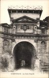 VINTAGE POSTCARD Compiegne the Gate Vault