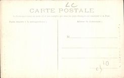 VINTAGE POSTCARD Compiegne Church Jacques Saint